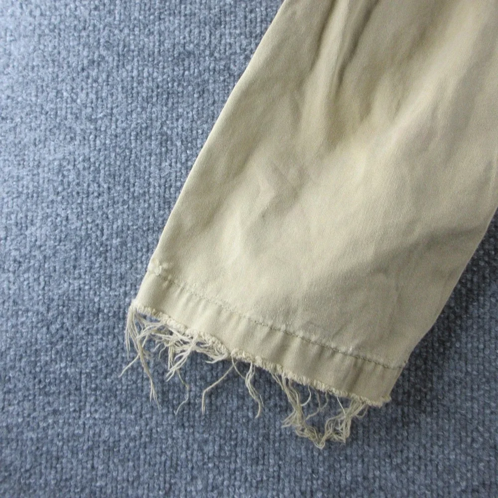 American Eagle Outfitters Pants Mens 36x32 Beige Relaxed Straight Distressed